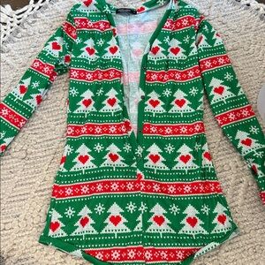 YANDY Christmas One Piece SZ small Holiday tree MSRP $44